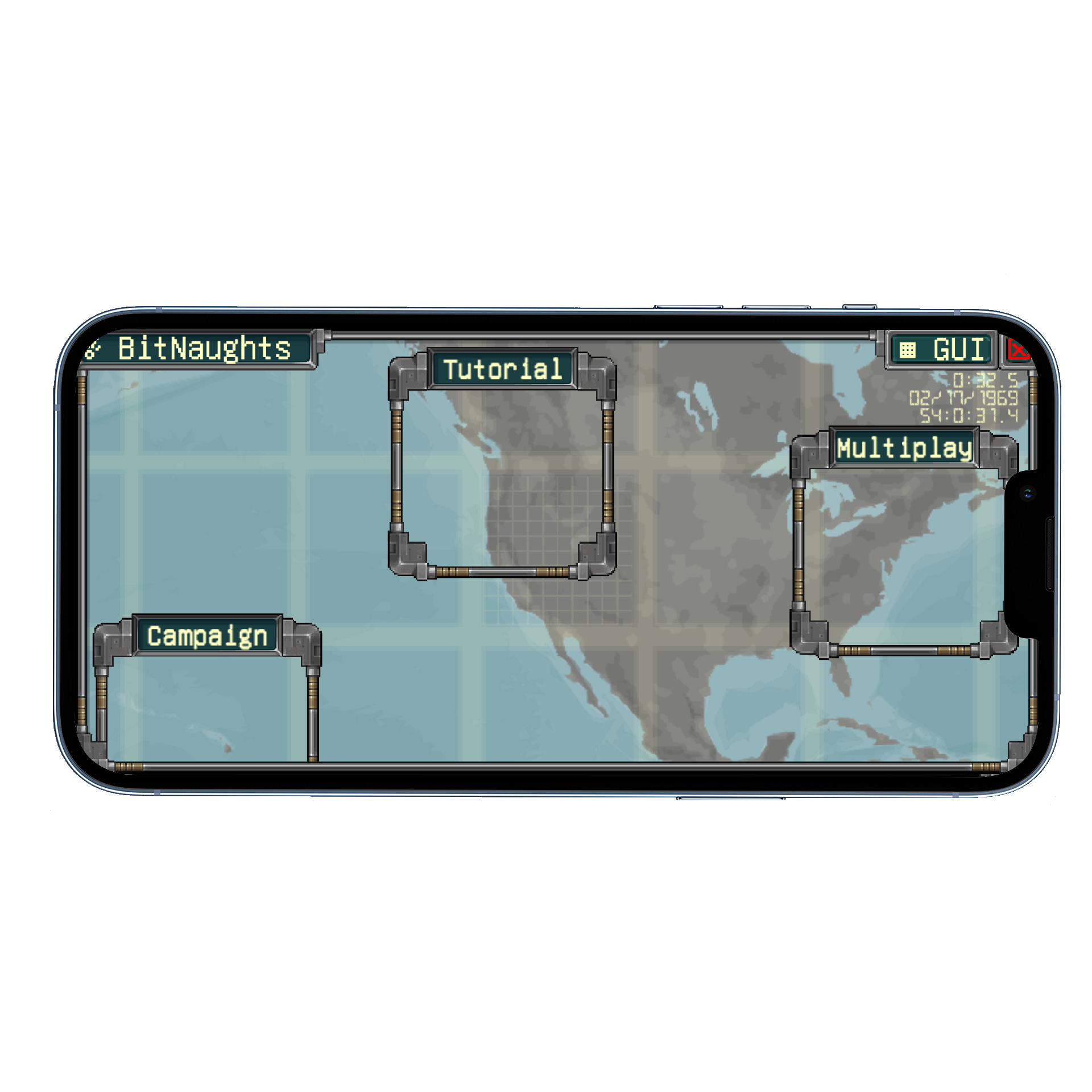 BitNaughts iPhone Navigation